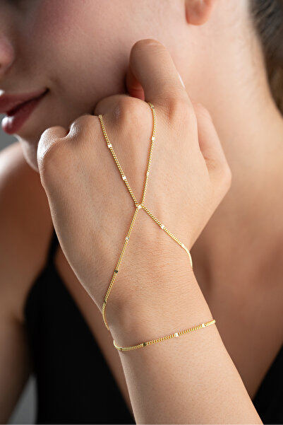 Silvano Jewelry 925 Ayar Gümüş Zincirli Taşsız Şahmeran
