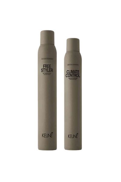 Keune Styling package - STYLE CLIMATE CONTROL anti-humidity spray 200ml, FREESTYLER hairspray 300ml