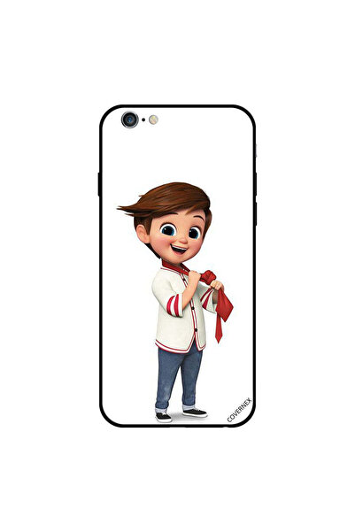 Covernex غطاء حماية لهاتف iPhone 6s Plus بتصميم فتى لطيف مع ربطة عنق