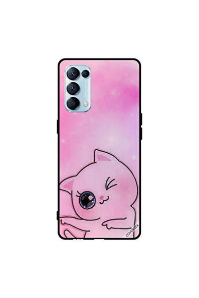Covernex غطاء حماية لهاتف Oppo Reno5 Pro 5G - Go This Way Kitten