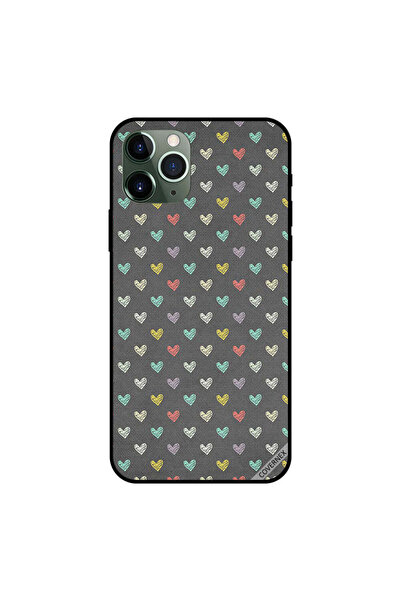 Covernex غطاء حماية آيفون 11 برو بقلوب ملونة
