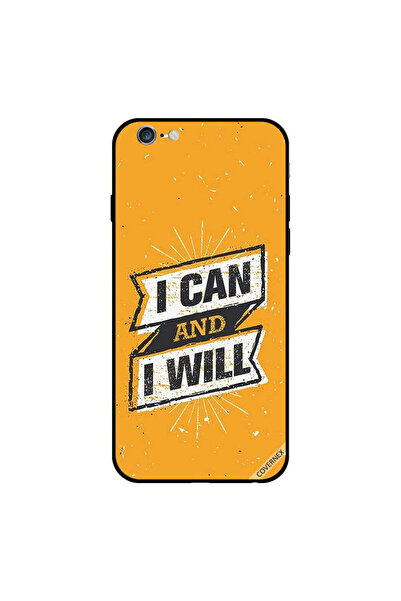 Covernex غطاء حماية لجهاز iPhone 6s Plus I Can And I Will أصفر BG