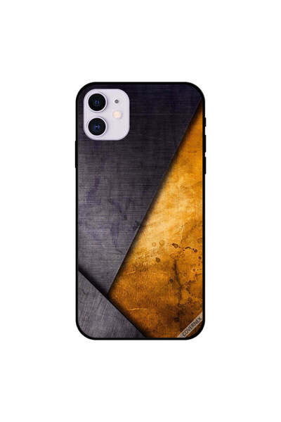 Covernex غطاء حماية لجهاز iPhone 11 بنمط عتيق أصفر وأسود