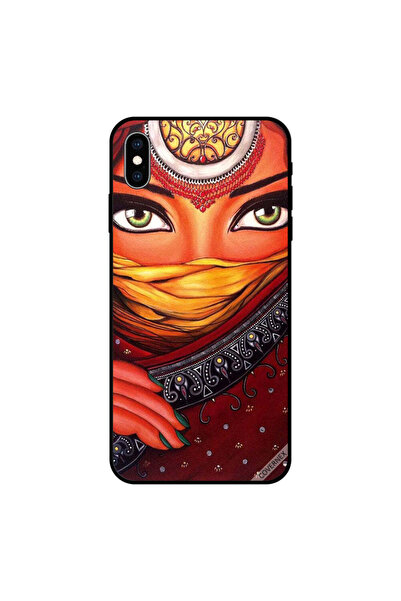Covernex غطاء حماية لهاتف iPhone XS MAX بتصميم فتاة الرموش الجميلة