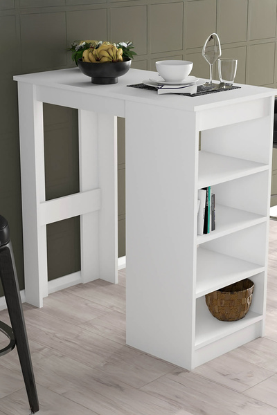 FAVORA Duru Dekoratif Mutfak Masası - Beyaz