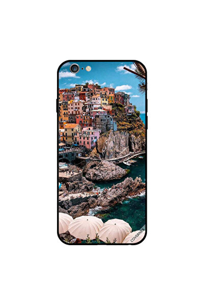 Covernex غطاء حماية لجهاز iPhone 6 Plus بمظلات على البحر