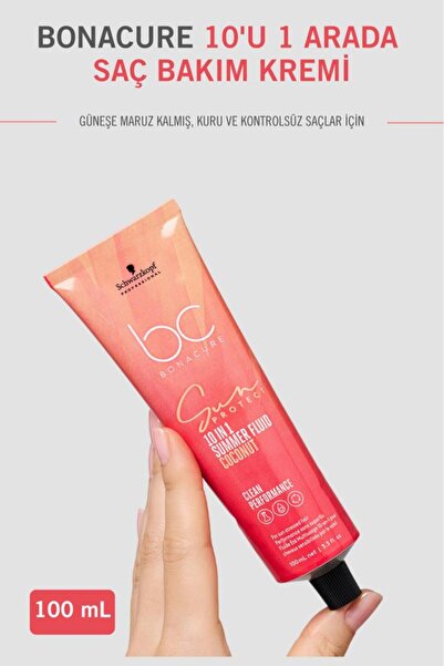 Bonacure BC Sun 10’u 1 Arada Saç Bakım Kremi 100ml