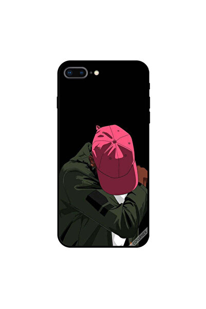 Covernex غطاء حماية لجهاز iPhone 7 Plus بغطاء أحمر حزين