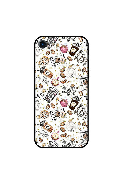 Covernex غطاء حماية لجهاز iPhone 8، لكن أول علامات قهوة أنثوية