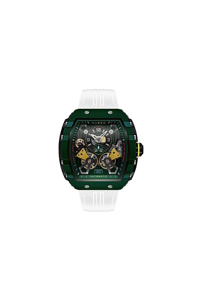 Nubeo Mens Watch Nubeo NB-6100-03, Automatic, 48mm, 5ATM