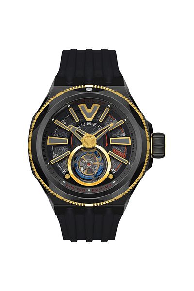 Nubeo Mens Watch Nubeo NB-6075-05, Automatic, 52mm, 10ATM