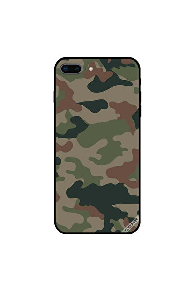 Covernex غطاء حماية لجهاز iPhone 7 Plus بنمط مموه باللونين الأخضر والبني
