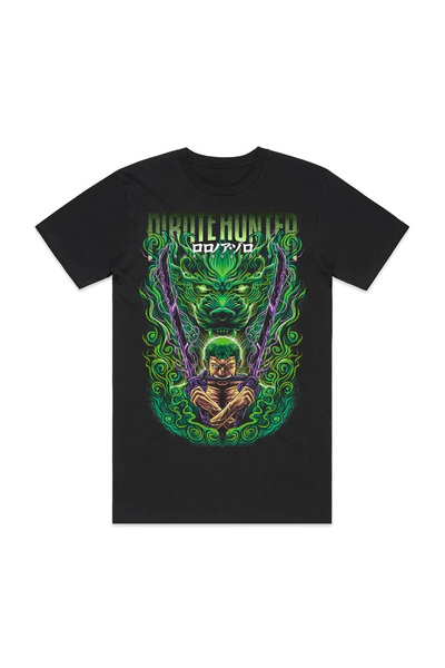 Flood Of Style Tricou unisex cu model anime pentru bărbați, vară, japonez, Ro...