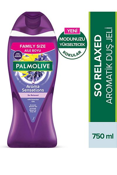 Palmolive Aroma Sensations so Relaxed Shower and Bath Gel – Lavender, Ylang Ylang & Cardamom Extract, 750 ml