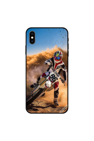 Covernex غطاء حماية لهاتف iPhone XS MAX بتصميم صدفة على شكل دراجة