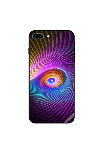 Covernex غطاء حماية لجهاز iPhone 8 Plus بنمط شكل الطاووس