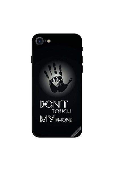 Covernex غطاء حماية لجهاز iPhone 8 مكتوب عليه "لا تلمس هاتفي باليد"