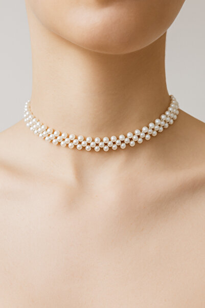 Lal تصميم قلادة من اللؤلؤ