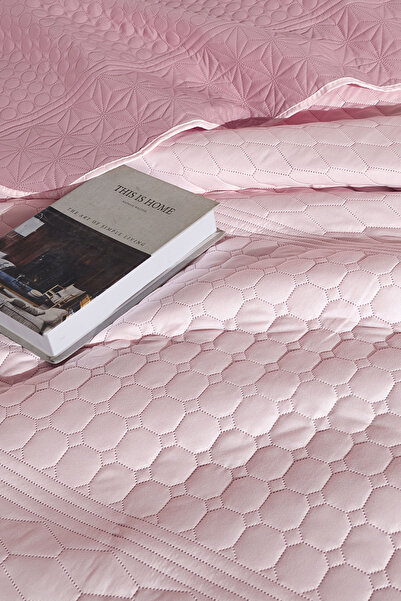 Elart Doremi Yatak Örtüsü Tek Kişilik (160x220 cm) Pudra