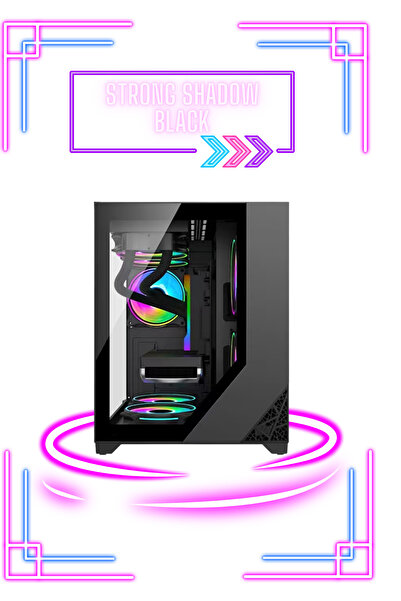 Vural Elektronik RYZEN 5 7500F-A620M ANAKART-16 GB RAM-RTX 5060 EKRAN KARTI-COMPACK AKVARYUM KASA-OYUNCU BİLGİSAYARI