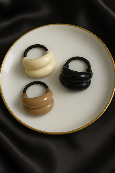 Monalisa Kadın Pinterest Kahverengi Ton 3’Lü Set