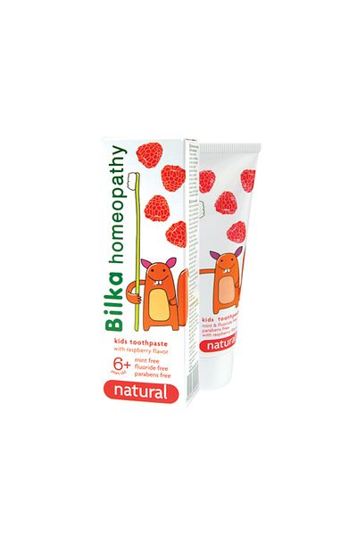 BilKa Pasta de dinti pentru copii Bilka Homeopathy 6+ zmeura 50ml