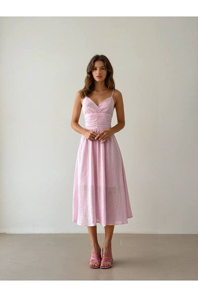 Lady Pixie Strappy Midi Dress