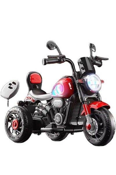 Toybox 3 Wheels Electric Motorcycles Battery Operated Motorcycle Ride On Toy Bike for Kids Rechargeable Bat