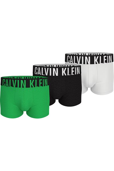 Calvin Klein مجموعة من 3 سراويل داخلية رجالية متعددة الألوان