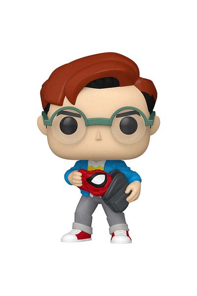 Funko Pop! Marvel: Friendly Neighborhood Spider Man Peter Parker Exclusive Vinyl Figure