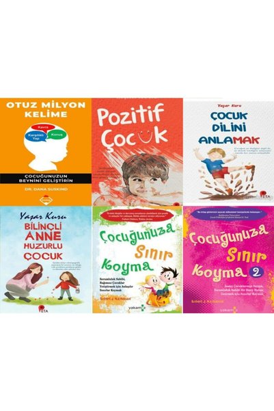 Buzdağı Yayınevi Set Otuz Milyon Kelime,pozitif Çocuk, Çocuk Dilini Anlamak, Bilinçli Anne ,sınır Koyma 1-2