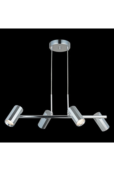 LUCEA TANO 4 LU KROM SIRALI AVİZE 4XGU10