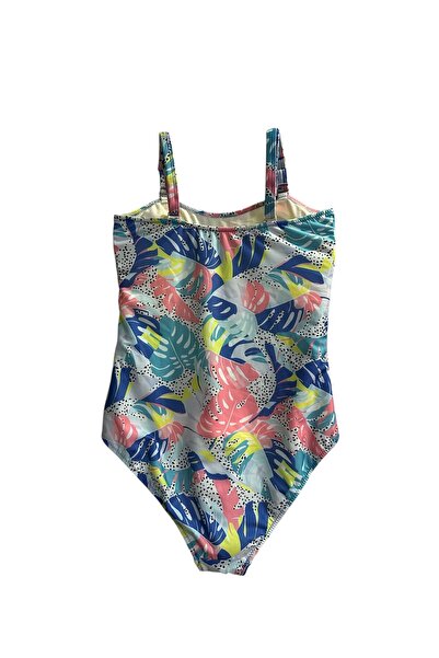 TooHot Costum de baie pentru femei, albastru, fără bretele, căptușit, cu capac fix