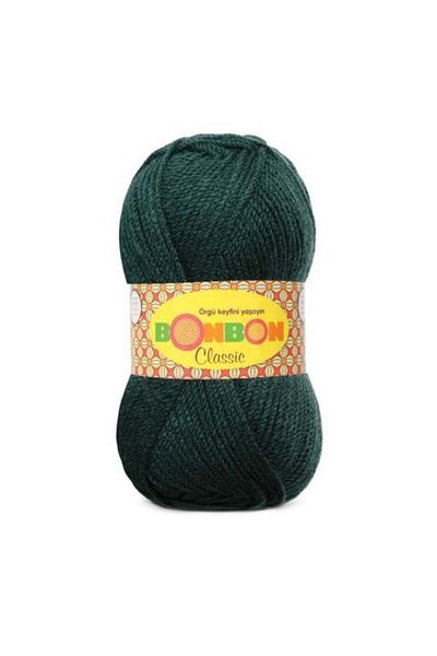 NAKO Bonbon Classic Πλεκτό Σχοινί 98321 Emerald Green
