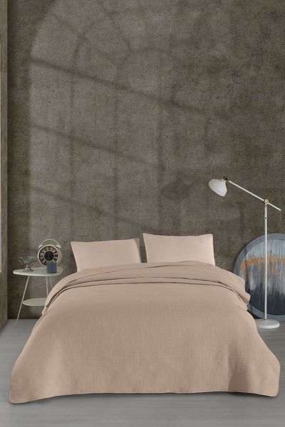 Elart Pan Dora Multi-Purpose Bedspread Double (200X220 cm) Beige