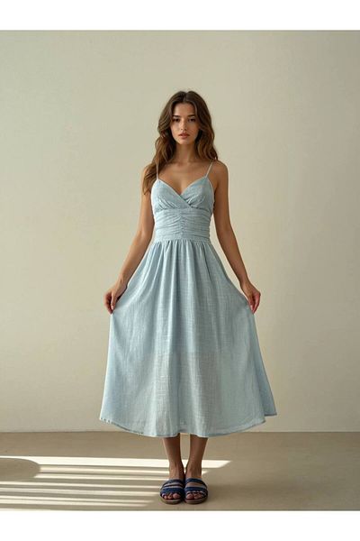 Lady Pixie Strappy Midi Dress