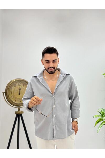 HA-KA GİYİM Cămașă pentru bărbați, din noua colecție, fără călcare, cu aspect...