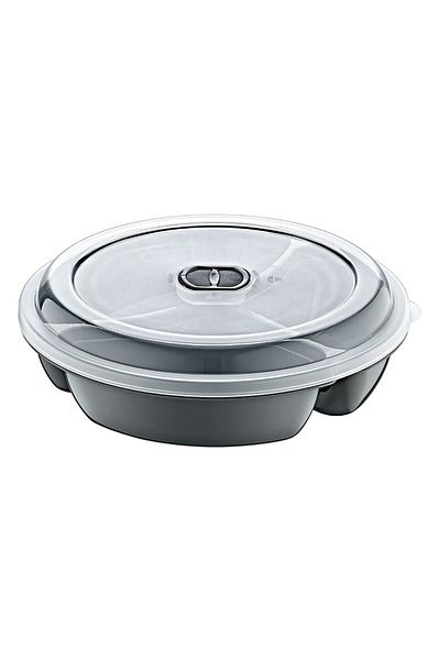 Plodna House 3 Compartment Microwave Storage Container |   Bpa Free – Food Grade