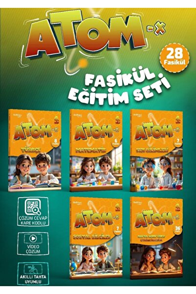 Balküpü Yayınları 4. SINIF ATOM-x FASİKÜL EĞİTİM SETİ