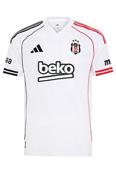 Beşiktaş Beşiktaş S.K. Bjk Forma 25/26 İç Saha Forması Erkek Forma BEYAZ