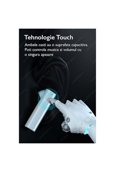 RUNMUS Căști Bluetooth Runmus EarBuds X5 - Produs nou