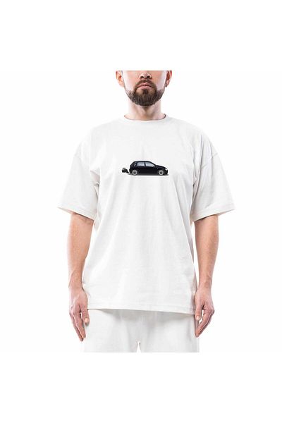 Z zepplin Opel Corsa Oversize White T-Shirt