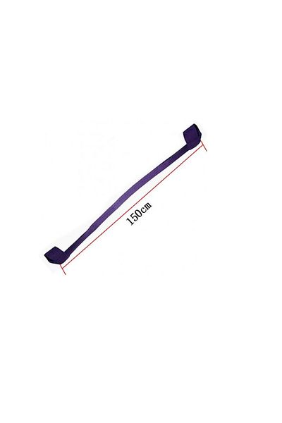 OEM Set of 2 straps for carrying the Elion fitness mat, 150 x 3.8 cm, nylon, black, purple