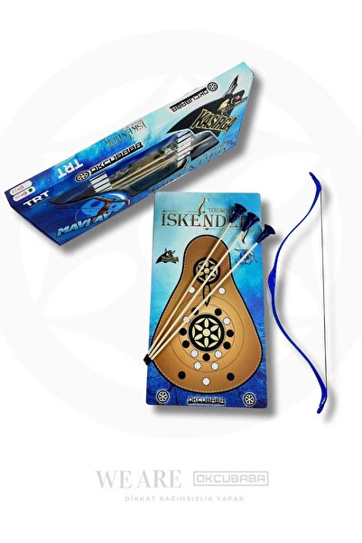 okcubaba Tozkoparan İskender Okçubaba Çocuk Okçuluk Seti (6-12 Yaş) – Başlangıç Seviyesi Mavi