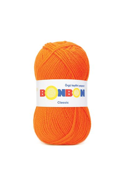 NAKO Bonbon Classic Πλεκτό Σχοινί 98215 Πορτοκαλί