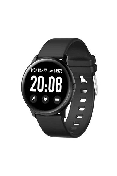 Techone KW19 Pro Smartwatch and Fitness Bracelet, Black - New Product
