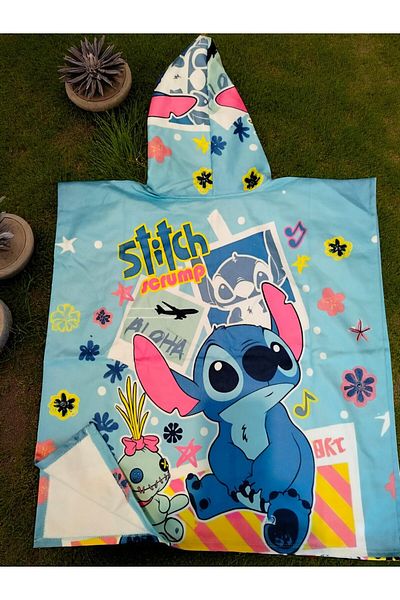 MİLAYS LİFE HOME COLLECTİON PONCHO PELERINA PLAJĂ & PROASTĂ DE MARE BĂIETĂ