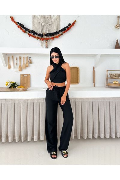 cottonage Linen Wrap-Around Set