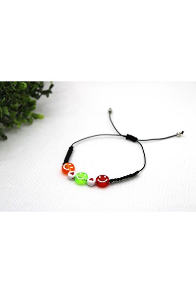 Tezcan Aksesuar سوار مجوهرات منسوج من الخرز الملون موديل مكرامية