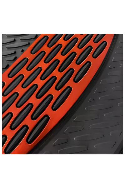 TEAMCAR ® Tray Type Car Mats Compatible With Opel Mokka B (2020–PRESENT) - Red
